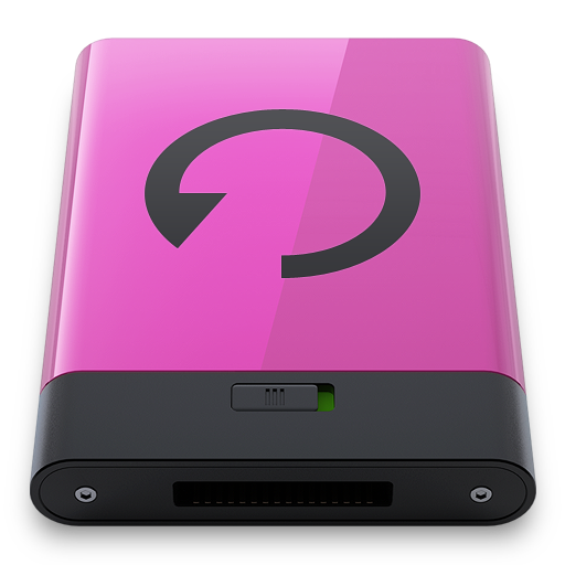Pink Backup B Icon 512x512 png